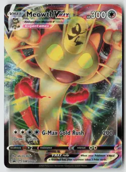 Meowth VMAX - SWSH005 - SWSH: Sword & Shield Promo Cards Holo - PTCG - HP - Image 1
