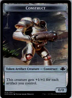 MTG Foil-Goblin // Elemental Double-Sided Token-Dominaria Remastered #7 // 14 - Image 2