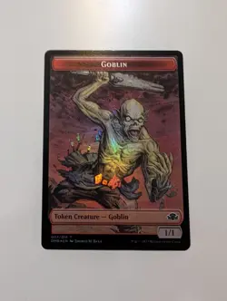 MTG - Goblin/Sheep Token (Foil) - Dominaria Remastered NM/M Condition - Image 1