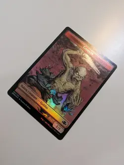 MTG - Goblin/Sheep Token (Foil) - Dominaria Remastered NM/M Condition - Image 2