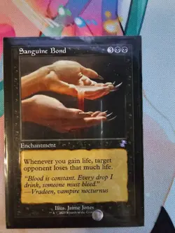MTG Sanguine Bond - Time Spiral: Remastered NM - Image 1
