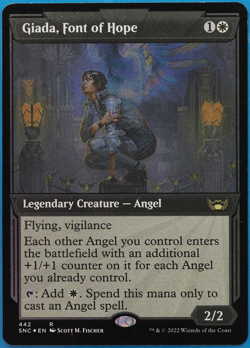 Giada, Font of Hope (Showcase 442 ETCHED) FOIL Streets of New Capenna NM 500235 - Image 1