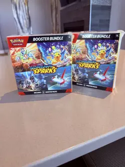 Lot of 2 (TWO) Pokemon TCG Surging Sparks Booster Bundle New Sealed - Image 1