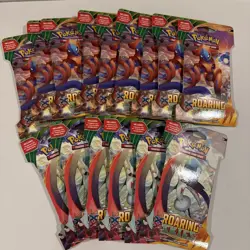 2015 Pokemon XY Roaring Skies Hanger Sleeve Booster Pack - Image 1