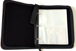 Collectors Zip Up Binder - 3-ring - 4-Pocket - 24 Pages - Pokemon TCG - EMPTY - Image 3