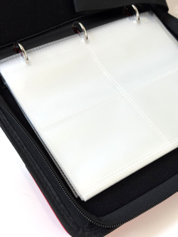 Collectors Zip Up Binder - 3-ring - 4-Pocket - 24 Pages - Pokemon TCG - EMPTY - Image 4
