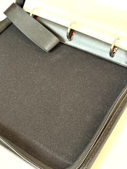 Collectors Zip Up Binder - 3-ring - 4-Pocket - 24 Pages - Pokemon TCG - EMPTY - Image 5
