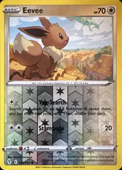 Eevee 125/203 Common Evolving Skies Pokemon Reverse Holo Near Mint - Image 1