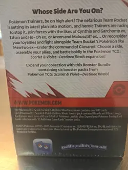 Pokemon TCG Scarlet & Violet: Destined Rivals Booster Bundle – 6 Booster Packs - Image 4