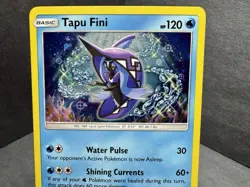 Pokemon TCG Tapu Fini SM92 Cosmos Holo Sun & Moon Promo - Image 2