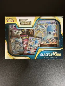 Pokemon TCG: Pokemon Center Glaceon And Leafeon V Star Special Collection Boxes - Image 2