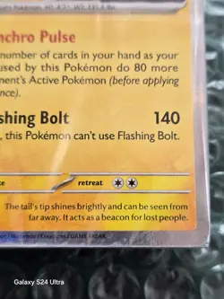 Pokemon TCG Ampharos 075 Chaos Rising Prerelease Black Star Promo SEALED - Image 4