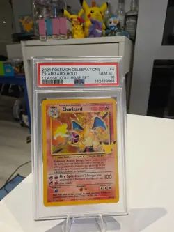 2021 Pokemon Celebrations Charizard Classic #4/102 PSA 10 - Image 1