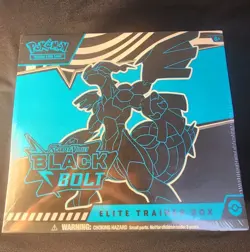 Pokemon Scarlet & Violet Black Bolt Elite Trainer Box Factory Sealed - Image 1