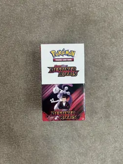 Pokemon TCG - Destined Rivals Half Booster Box UNSEALED | 18-Packs Sealed - Image 1