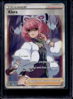 2019-2023 Pokemon USWSH Black Star Promos Klara #SWSH302 - Image 1