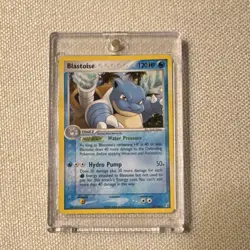 Pokemon Blastoise EX Crystal Guardians Exclusive Holo Rare 014/100 120 HP TCG - Image 1