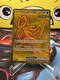 Walking Wake ex 178/131 Hyper Rare Prismatic Evolutions Pokemon Holo Near Mint - Image 1