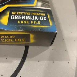 Pokemon 2019 Detective Pikachu Greninja GX Case Sealed (DAMAGED BOX) - Image 4