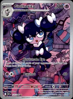 Gothorita 125/086 Holo - Pokemon SV: White Flare - NM - Image 1