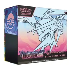 Pokemon Chaos Rising POKEMON CENTER ETB SEALED🔥ELITE TRAINER BOX PRESALE✅ - Image 1