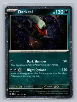 Darkrai (Cosmos Holo) 136/197 Holo Pokemon NM - Image 1
