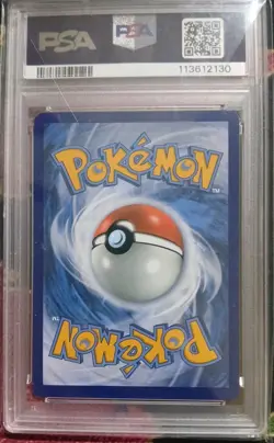 Pokemon TCG Ash's Pikachu SM114 PSA Grade 8 Black Star Promo - Image 4