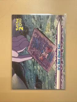 It’s Not Over Yet #70 Topps Pokemon The Movie 2000- RARE - Non Foil - Image 3