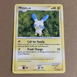 Minun 71/147 - Supreme Victors Regular 2009 Vintage Pokemon TCG - NM - Image 4