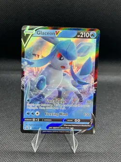 Pokemon TCG | Sword & Shield | Glaceon V SWSH196 Promo Holo | English | NM / LP - Image 1