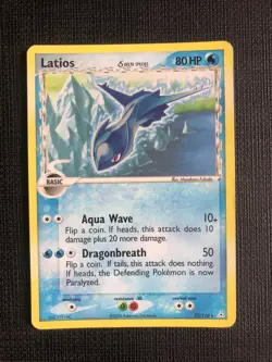 Pokemon TCG Latios EX Holon Phantoms 22/110 Holo Exclusive MP+ - Image 1