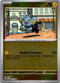 Carte Pokemon Lixy 026/088 Reverse 2026 - Image 1