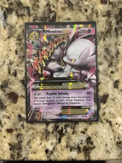 Pokemon TCG Mega Mewtwo EX Breakthrough 64/162 Holo - Image 1