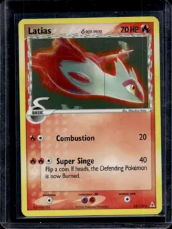 2006 Pokemon EX Holon Phantoms Latias Delta Species #21/110 - Image 1