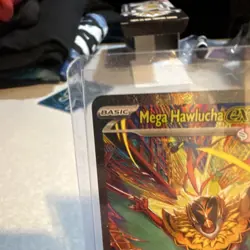 The Pokemon Company Mega Hawlucha EX Secret Rare 283/217 Full Art Holo 250HP - Image 3