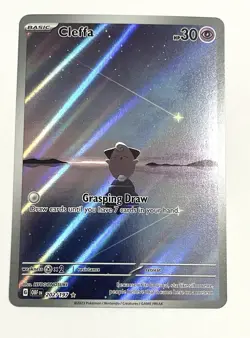 Cleffa 202/197 Obsidian Flames Holo Illustration Rare SV03 Pokemon TCG - Image 1