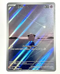 Cleffa 202/197 Obsidian Flames Holo Illustration Rare SV03 Pokemon TCG - Image 2