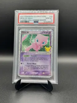 Pokemon! PSA 10 Mew ex 88/92 - Celebrations 25th Anniversary - Image 1
