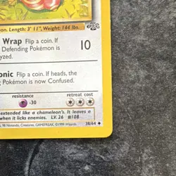 Pokemon Lickitung 38/64 Jungle Basic 90 HP Uncommon Regular WOTC 1999 - Image 4