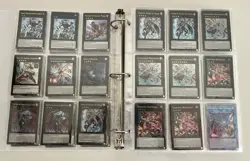 Yugioh 360 Foil Card Binder Lot Dark Magician Blue-Eyes Red-Eyes Konami - Image 5