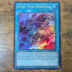 Yu-Gi-Oh Phantom Rage Kewl Tune Synchro PHRE-EN039 Ultra Rare 1st Edition Spell - Image 1