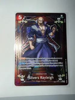 Silvers Rayleigh (SP) - A Fist of Divine Speed (OP11) NM Condition - Image 1