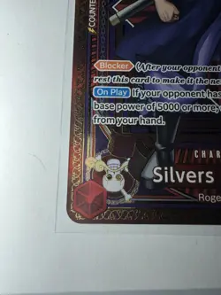 Silvers Rayleigh (SP) - A Fist of Divine Speed (OP11) NM Condition - Image 2