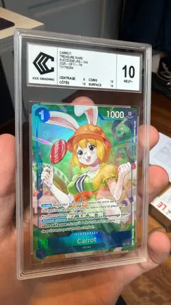 ONE PIECE TCG CARROT FRENCH TREASURE RARE OP11-049 NM ccc 10 no psa - Image 3