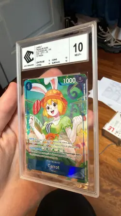 ONE PIECE TCG CARROT FRENCH TREASURE RARE OP11-049 NM ccc 10 no psa - Image 4