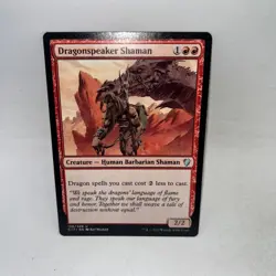 Dragonspeaker Shaman 36 Uncommon Archenemy Magic: The Gathering Lightly Played - Image 1