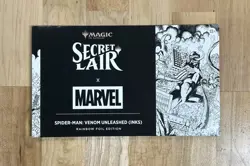 MtG: Secret Lair X Marvel Spider-Man: Venom Unleashed (Inks) Rainbow Foil - Image 1