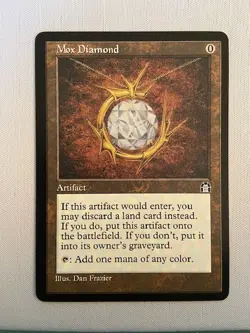 Mox Diamond - Beta & Retro Frame MTG Custom Card (2-Sided) - Playtest Card - Image 4