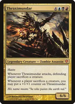 Thraximundar NonFoil Commander 2013 221 NM MTG - Image 1