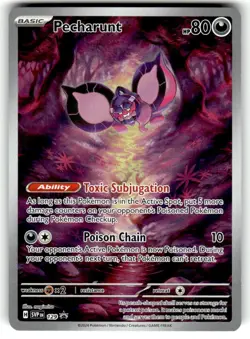Pokemon TCG SV: Scarlet & Violet Promo Cards #129 Pecharunt NM - Image 1